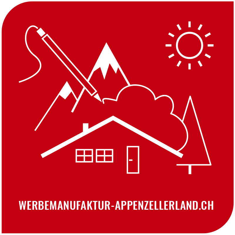 Logo Werbemanufaktur Appenzell AI + AR 